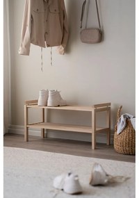 Scarpiera in rovere laccato opaco Ull Confetti - Rowico