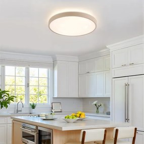 Brilagi - Lampada LED dimmerabile GLASS POOL DOUBLE LED/60W/230V 50 cm beige + telecomando