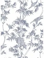 Tenue de Ville Carta da parati Ylang Ylang - Cobalt