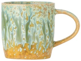 Tazzina gialla e verde chiaro in gres 400 ml Milani – Bloomingville