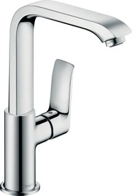 Miscelatore Monocomando Lavabo 230 Push Open Con Bocca Orientabile Cromo Hansgrohe Metris 31187000