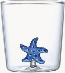 Set di 4 bicchieri in vetro Aulica