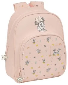 Zaino Scuola Minnie Mouse Baby Rosa 28 x 34 x 10 cm