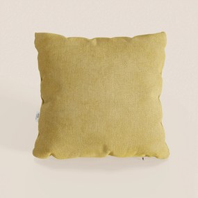 Miami cuscino disponibile in diversi colori realizzato in morbido tessuto impermeabile T14 giallo