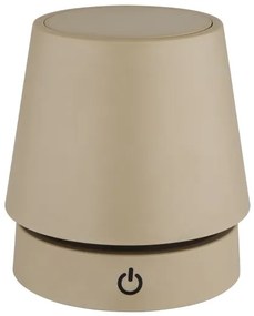 Globo 58446S - Lampada da tavolo LED dimmerabile a sfioramento ricaricabile CARLOS LED/1,2W/3V 1200 mAh