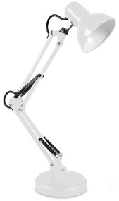 Lampada da tavolo AURIQ 1xE27/60W/230V bianco