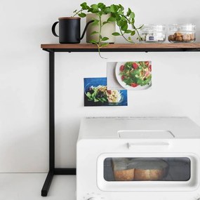 Ripiano aggiuntivo bianco/di colore naturale in legno 28,5x8,5 cm Tower – YAMAZAKI