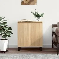 Credenza Rovere Sonoma 60x35x70 cm in Legno Multistratocod mxl 80717