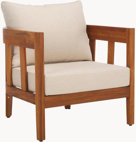 Set di 2 poltrone da giardino in legno di acacia Owen