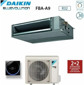Climatizzatore Condizionatore Daikin Bluevolution Canalizzato Media Prevalenza 12000 Btu FBA35A Monofase R-32 Wi-Fi Optional - Garanzia Italiana