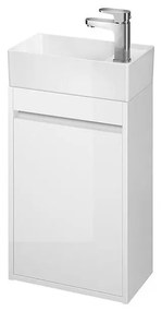 Cersanit S924-001 - Mobile sottolavabo per bagno CREA 39,2x21,5 cm bianco