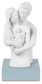 BONGELLI PREZIOSI STATUETTA BUSTO FAMIGLIA H 15 cm