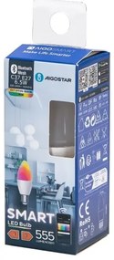 LED RGBW Lampadina C37 E27/6,5W/230V 2700-6500K - Aigostar