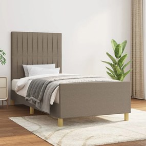 Giroletto Senza Materasso Tortora 100x200 Cm İn Tessuto /