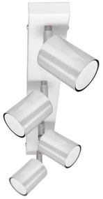 Faretto LED TUNE 4xGU10/4,8W/230V cromo opaco/bianco