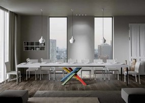 Tavolo Estensibile Volantis - Design Moderno e Funzionale, 90x130/390 cm Volantis / Bianco