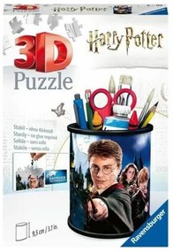 Puzzle Ravensburger Iceland: Kirkjuffellsfoss  3D Portapenne 57 Pezzi