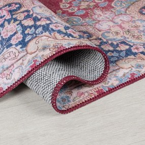 Tappeto rotondo lavabile rosso ø 180 cm FOLD Colby - Flair Rugs