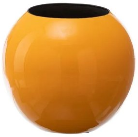 Vaso 24,5 x 24,5 x 20 cm Ceramica Giallo