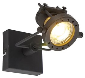 Faretto intelligente nero con Wi-Fi GU10 - Suplux