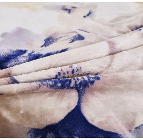 Set copripiumino e federa bianco in micropile per letto singolo 140x200 cm Blossom – My House