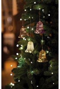 Decorazione leggera bordeaux ø 9 cm Luna - Sirius