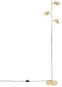 Lampada da terra moderna in ottone 3 luci - Jeana