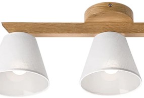 Brilagi - LED  Lampadario a plafone ANTHONY 3xE14/40W/230V quercia/bianco