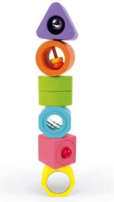 Puzzle 6 Cubi Sensoriali I Wood - legno
