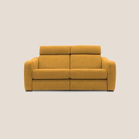 Gummy Divano con meccanismo relax elettrico giallo