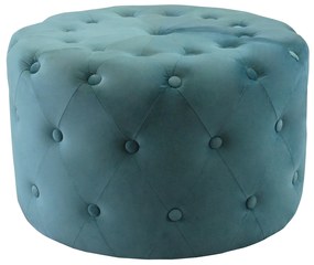 AURA - pouf rotondo in velluto