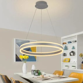 Lampadario a sospensione con filo LED dimmerabile LED/85W/230V 3000-6500K + telecomando