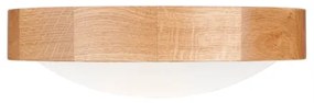 Plafoniera OAK SLIM 1xE27/60W/230V rovere Ø 27 cm