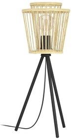 Lampada Da Tavolo Vintage Hykeham Acciaio Nero 1 Luce E27