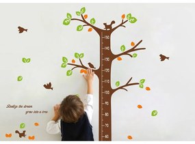 Adesivo per bambini - metro per porta o parete 60x190 cm Dreaming Tree - Ambiance