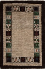 Loribaft Tappeto 100x150 Beige (Iran) Annodato A Mano