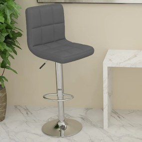 Sgabello Da Bar Grigio İn Similpelle /