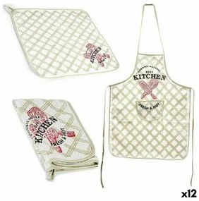 Set da Cucina 2 Pezzi Bianco (12 Unità)