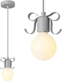 Lampada da soffitto pensile singola NARNI grigio