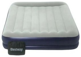 Bestway - Letto Matrimoniale con Motore 203x152x36 cm Gonfiabile e Camping 67725