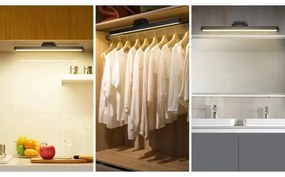 Aigostar - Illuminazione a specchio ricaricabile e dimmerabile LED/2,9W/5V