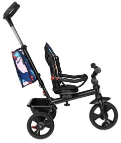 Lionelo - Triciclo per bambini HAARI nero/colorato