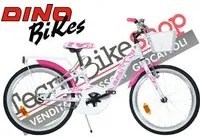 Bicicletta Bambina Dino Bikes Aurelia Smarty 20 pollici 1 Velocit colore Bianco