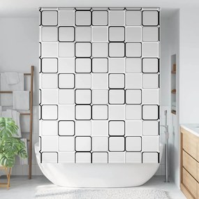 Tenda A Rullo Doccia 160x240 Cm Larghezza Tessuto 156 Cm /