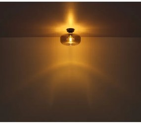 Globo 15566D - Lampadario a plafone GIUSEPPE 1xE27/40W/230V diametro 28 cm grigio