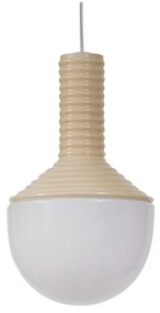 Lucande - Florine Lampada a Sospensione Beige/Opale Lucande