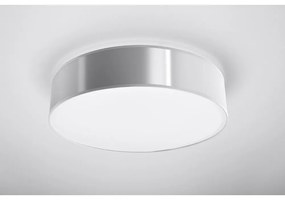 Plafoniera argentata ø 55 cm Atis – Sollux