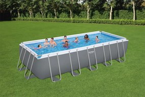 Piscina fuori terra tubolare BESTWAY Power Steel L int 6.4 x 2.74 m