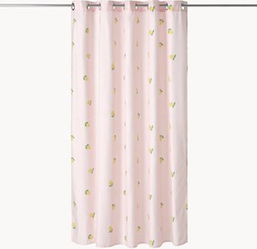 Tenda da doccia impermeabile con motivo Lemon