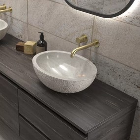 Mobile bagno a terra 180 cm con 5 cassetti SP-180P5 - KAMALU
